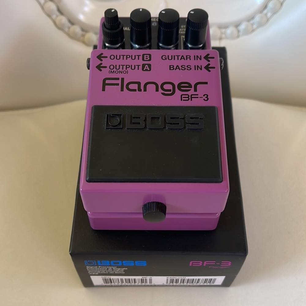 Roland BOSS BF-3 Flanger Guitar Pedal. Brand New, Original Packaging. List $249.